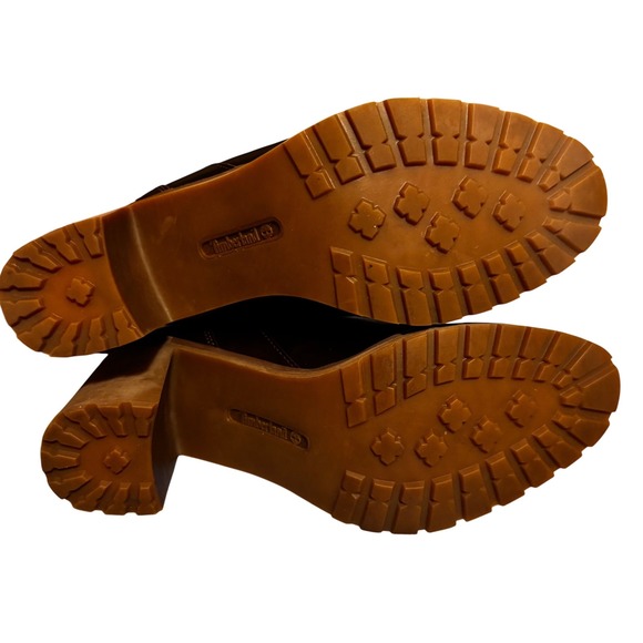 Timberland Allington 5-Inch Hiker Boots — Women's 8.5 Brown EUC - Picture 5 of 10